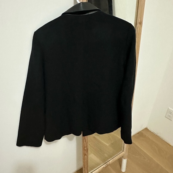 Steve Madden Women's Black Double-Breasted Jacket - Picture 4 of 5